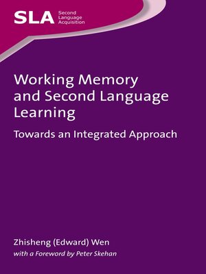 cover image of Working Memory and Second Language Learning